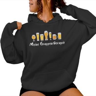 Meine Gruppentherapie Beer Drinker Alcohol Beer Saufen Beer Kapuzenpullover für Damen - Geschenkecke