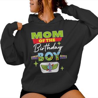 Mom Of The Birthday Boy Toy Story Family Women Hoodie - Thegiftio UK