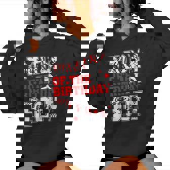 Mom And Dad Birthday Boy Son Baseball Lovers Family Matching Women Hoodie - Monsterry