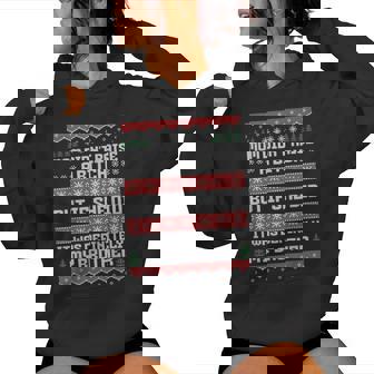 Mom Didn't Raise A Bitch But If She Did It Was My Brother Women Hoodie - Thegiftio UK