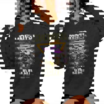 Monster Truck Nana Monster Truck Are My Jam Truck Lovers Women Hoodie - Seseable