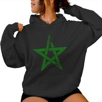 Morokko Flag Women's Children's Morocco Kapuzenpullover für Damen - Geschenkecke