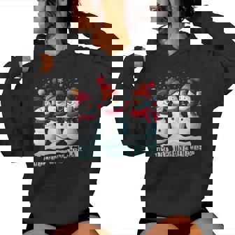 Mulled Wine DRINK DRANK DRUNK Christmas Market Women's Hoodie - Monsterry