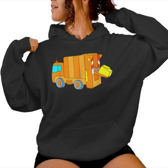 Müllmann Bin Car Waste Disposal Kapuzenpullover für Damen - Geschenkecke