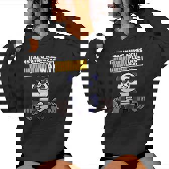 Muscles En Cours Panda Animal Gym Sport Muscu Homme Cadeau Sweat à capuche femme - Cadeauxyz