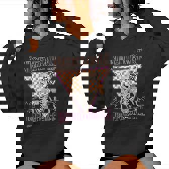 Nightmare Before Coffee Skeleton Spooky Season Halloween Women Hoodie - Monsterry