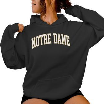 Notre Dame Indiana For Girl Kid Women Hoodie - Thegiftio UK