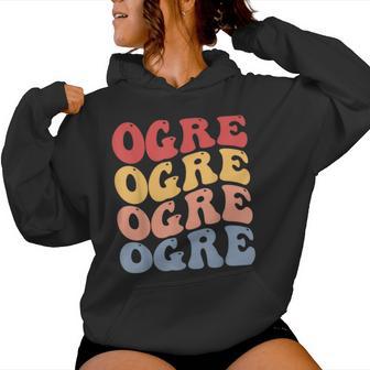 Ogre Groovy Sudadera con capucha para mujer - Regaloses
