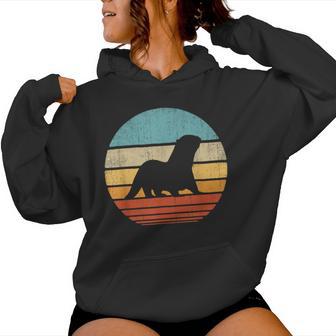 Otterintage 60S 70S Retro Zoo Animal Lover Women Kapuzenpullover für Damen - Geschenkecke