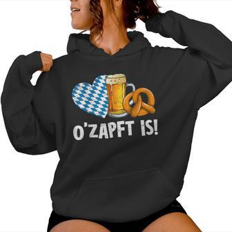 O'zapft Is Beer Drink Saying Beer Tent Kapuzenpullover für Damen - Geschenkecke