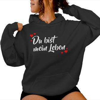 Partner Girlfriend For Lovers Kapuzenpullover für Damen - Geschenkecke