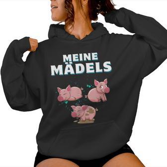 Pig Women's Pig Farmer's Kapuzenpullover für Damen - Geschenkecke