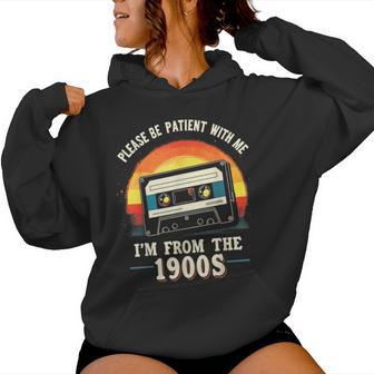Please Be Patient With Me I'm From The 1900S Women Women Hoodie - Thegiftio UK