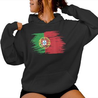 Portugal Flag Portugal Man Girl Woman Flag Kapuzenpullover für Damen - Geschenkecke