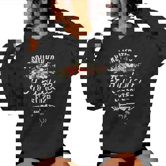Promoted To Auntie 2025 Soon To Be Aunt 2025 Auntie Est 2025 Women Hoodie - Seseable