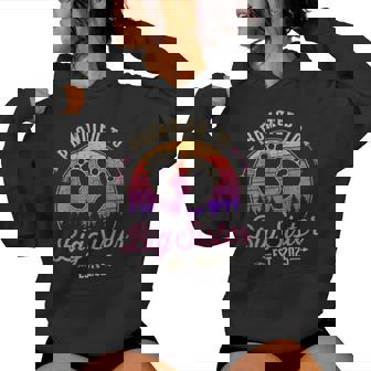 Promoted To Big Sister 2025 Vintage For New Baby Shower Women Hoodie - Thegiftio UK