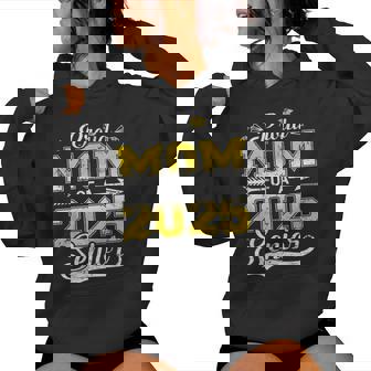 Proud Mom Of A 2025 Senior Graduate Vintage Women Hoodie | Seseable UK