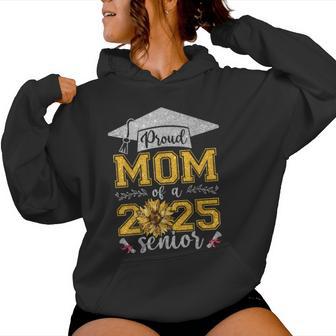 Proud Mom Of A Class Of 2025 Senior Graduate Women Hoodie - Thegiftio UK