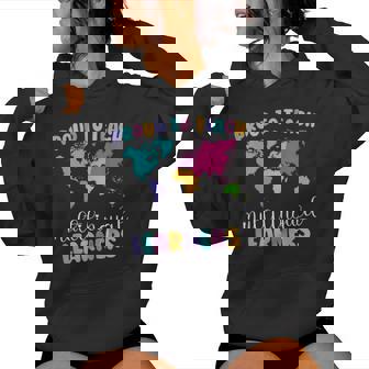 Proud To Teach Multilingual Learner Esl English Teacher Women Hoodie - Thegiftio UK