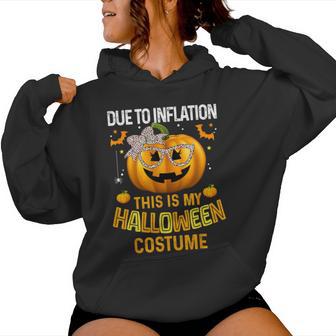 Pumpkin Halloween Costume Kid Halloween 2024 Women Hoodie - Thegiftio UK