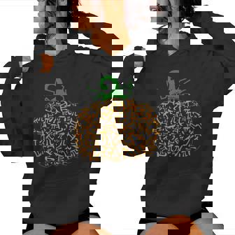 Pumpkin Pie Pi Day 314 Symbol Geek Stem Math Teacher Women Hoodie - Monsterry