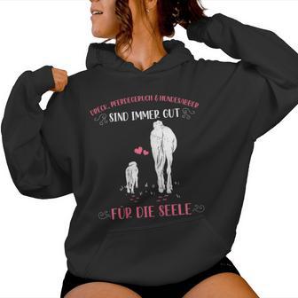 Reiter Horse Dog Dirt Kapuzenpullover für Damen - Geschenkecke