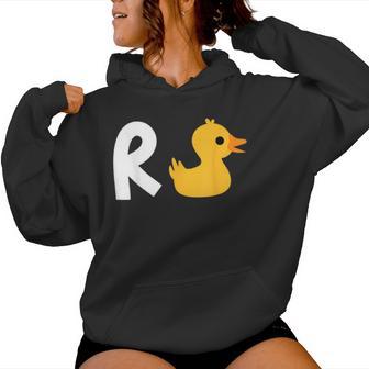 Rente Duck Pension Pension Pensioner Women's Kapuzenpullover für Damen - Geschenkecke