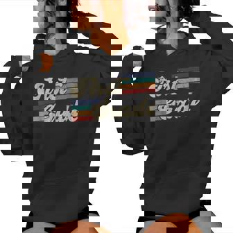 Retro First Grade First Day Of School Teacher Women Hoodie - Seseable