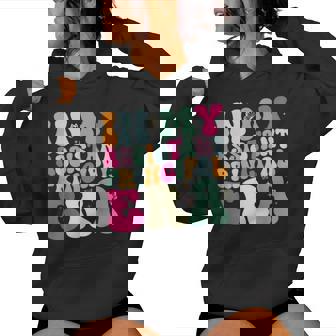 Retro Groovy In My Assistant Principal Era School Worker Women Hoodie - Thegiftio UK