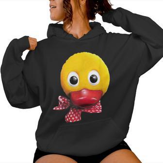 Schnatterinchen 3D Duck Kapuzenpullover für Damen - Geschenkecke