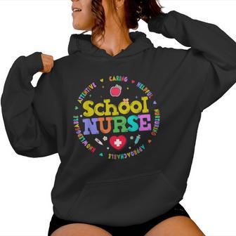 School Nurse Appreciation Back To School For Women Women Hoodie - Thegiftio UK