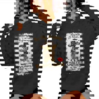 Scorpio Queen Afro Messy Bun It's My Birthday Black Woman Women Hoodie - Thegiftio UK