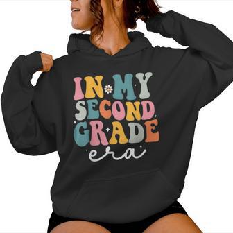 In My Second Grade Era Kid Back To School 2Nd Grade Teacher Women Hoodie - Thegiftio UK