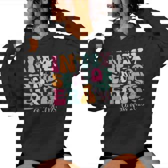 In My Senior Era Class Of 2025 Groovy Senior 2025 Graduation Women Hoodie | Seseable UK