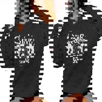 Senior Mom Class Of 2025 Volleyball Mom Graduation Senior 25 Women Hoodie - Seseable