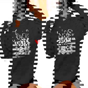 Senior Volleyball Grandma 2025 Class Of 2025 Graduation Women Hoodie | Seseable UK