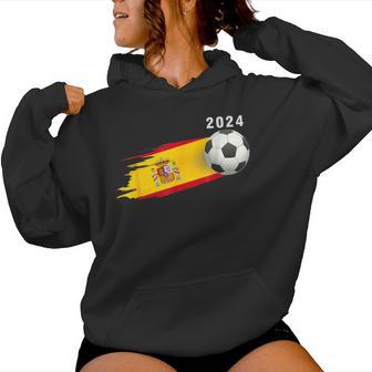 Spain Football Spain Flag Jersey Espana Spain Flag Kapuzenpullover für Damen - Geschenkecke