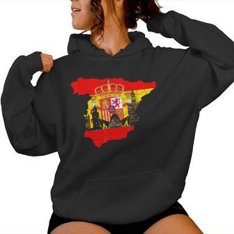 Spain Women's Madrid Spain Espanol Barcelona S Kapuzenpullover für Damen - Geschenkecke