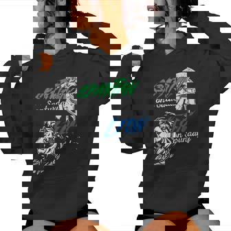 Spartan On Saturday Lion On Sunday Fun Vintage Mens Women Hoodie - Seseable