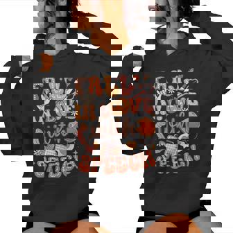 Speech Therapy Fall In Love With Speech Therapist Slp Autumn Women Hoodie | Mazezy