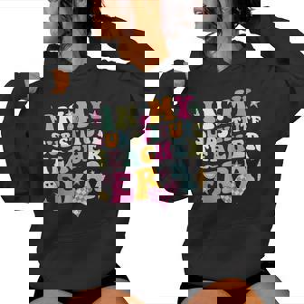 In My Substitute Teacher Era Retro Teacher's Day Women Hoodie - Thegiftio