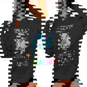 It Takes A Lot Of Sparkle To Be A Teacher Rainbow Fish Women Hoodie - Monsterry