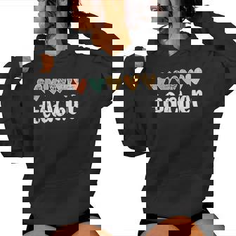 Teacher Hearts Leopard Love Appreciation Educator Women Women Hoodie - Thegiftio