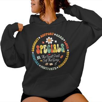 Teacher Specials The Best Part Of The Day Specials Squad Women Hoodie - Thegiftio UK