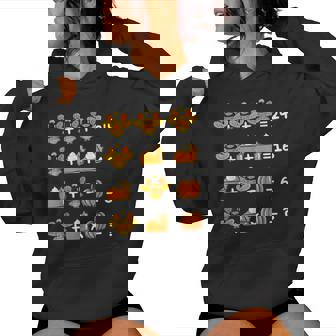 Thanksgiving Order Of Operations Math Teacher Quiz Game Women Hoodie - Thegiftio UK