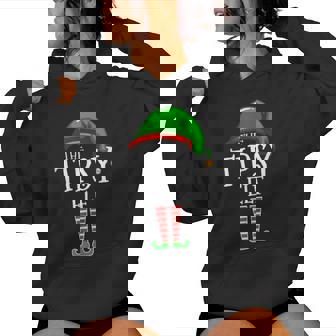 Tipsy Elf Family Matching Group Christmas Drunk Women Hoodie - Monsterry
