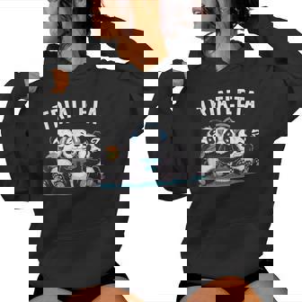 Triatleta Pandaideogiochi Gaming Gadget Ragazzo Nerd Felpa con cappuccio da donna - Novitaregali