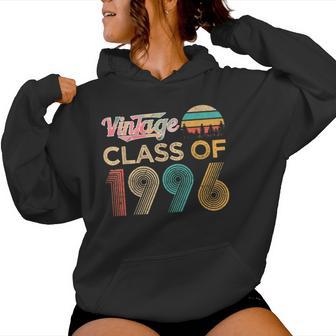 Vintage Class Of 1996 Classic Retro Geburtstagsgeschenk Männer Frauen Kapuzenpullover für Damen - Geschenkecke