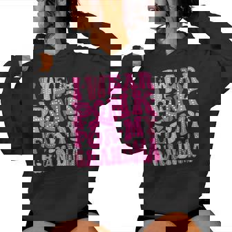 I Wear Pink For My Grandma Breast Cancer Family Support Women Hoodie - Monsterry