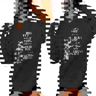Weird Teachers Build Character Raccoon Teacher Appreciation Women Hoodie - Thegiftio
